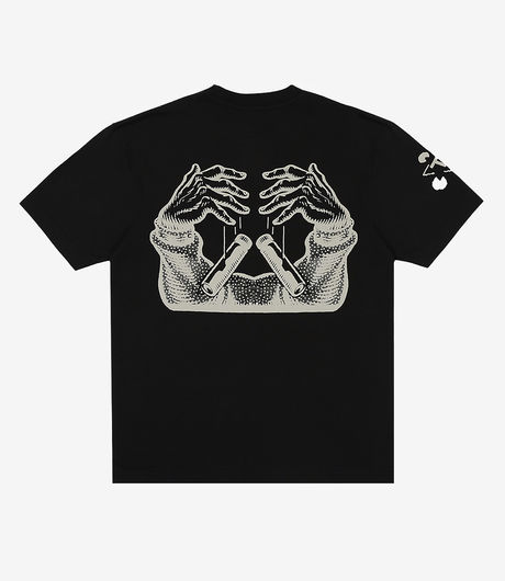 The Trilogy Tapes Keys T-Shirt Black