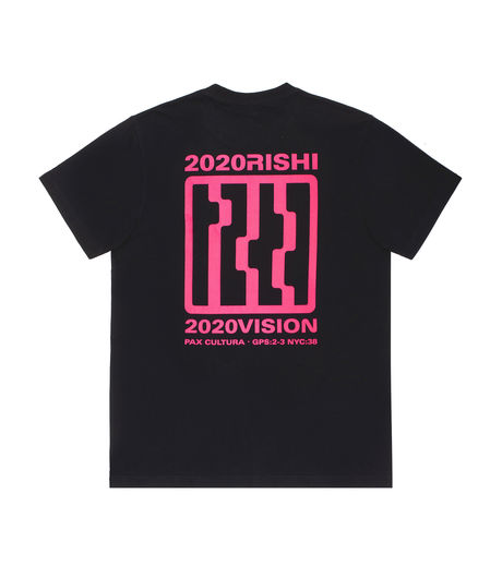 Maharishi Vison Print T-Shirt Chip Organic Black