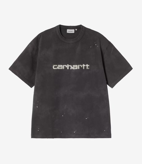 Carhartt WIP S/S Painter T-Shirt Black Destroy Wash Splatter 