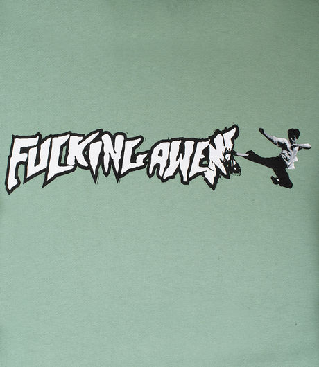 Fucking Awesome Karate Hoodie Sage