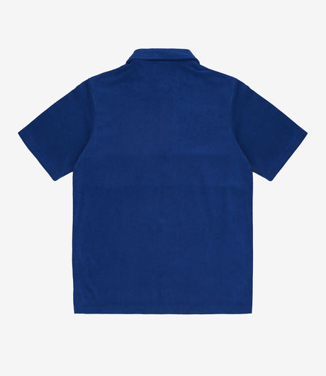 Carhartt WIP S/S Bayley Polo Gulf/White