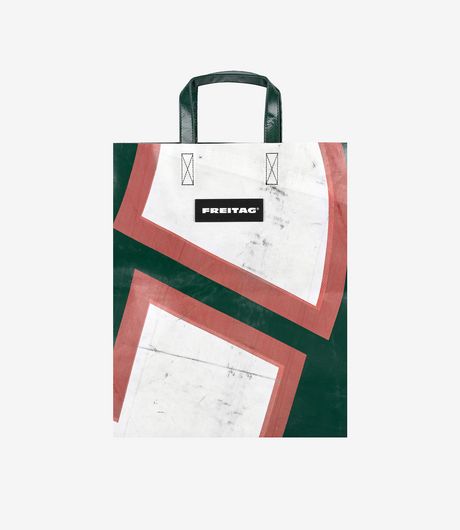 Freitag F52 Miami Vice Shopper White/Green/Orange