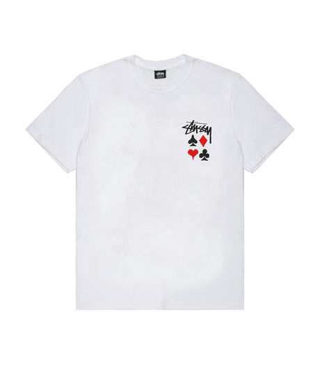 Stussy Full Deck 2 Tee White