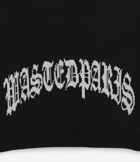 Wasted Paris Reverse Kingdom Sweater Black