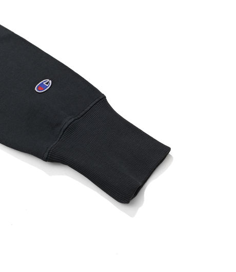 Champion Crewneck Sweatshirt Champion Logo Washed Black