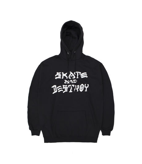 Thrasher Skate And Destroy Hood Black