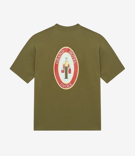 Drôle de Monsieur Le T-Shirt Groom Light Khaki