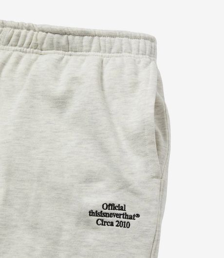 Thisisneverthat Times Sweatpant Oatmeal