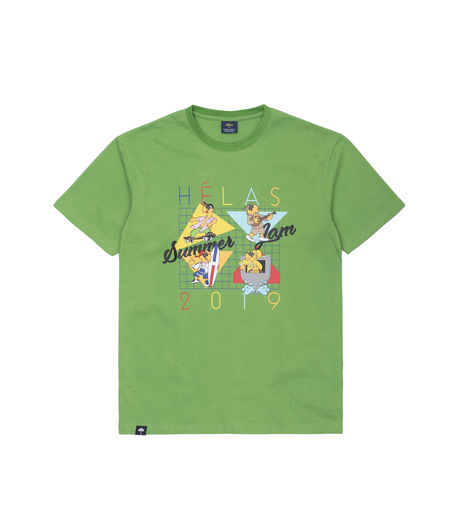 Hélas Summer Jam Tee Green