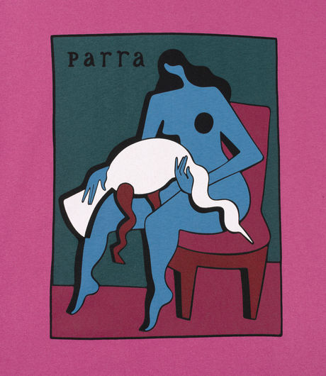 by Parra My Dear Swan T-Shirt Pink
