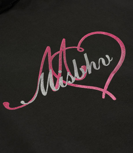 MISBHV I Love Hoodie Black