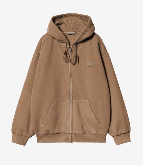 Carhartt WIP Hooded Vista Jacket WIP H Brown Garment Dyed