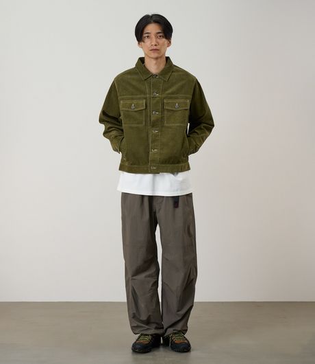 Gramicci Corduroy Trucker Jacket Olive