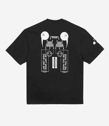 The Trilogy Tapes Electronics T-Shirt Black
