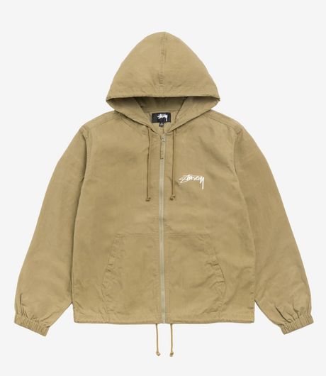 Stussy Beach Shell Cotton Wax Olive