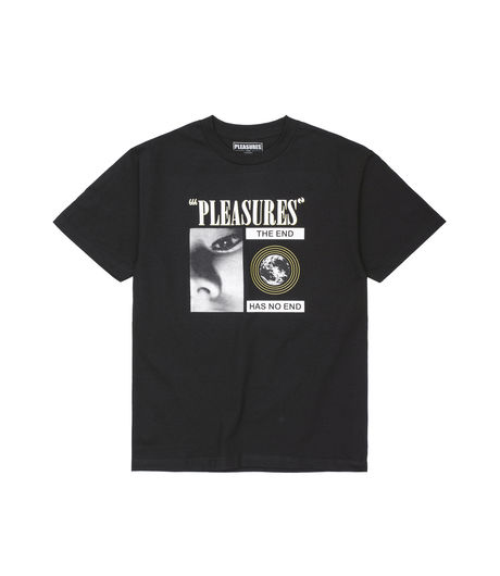 PLEASURES No End T-Shirt Black
