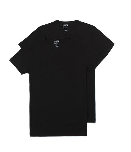 Edwin Double Pack SS T-Shirt Black
