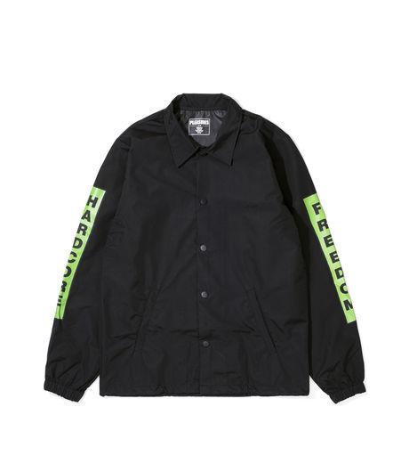 Pleasures Hardcore Freedom Coach Jacket Black