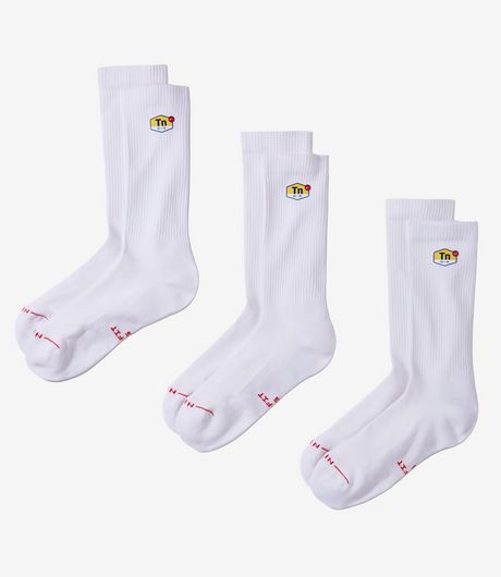 Nike Everyday Elevated Air Max TN Socks 3 pack White
