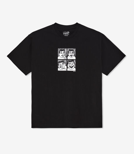 Polar Skate Co Punch Tee Black
