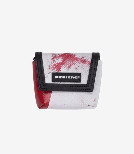 FREITAG F213 MINI MESSENGER Key Holder Off-White/Red