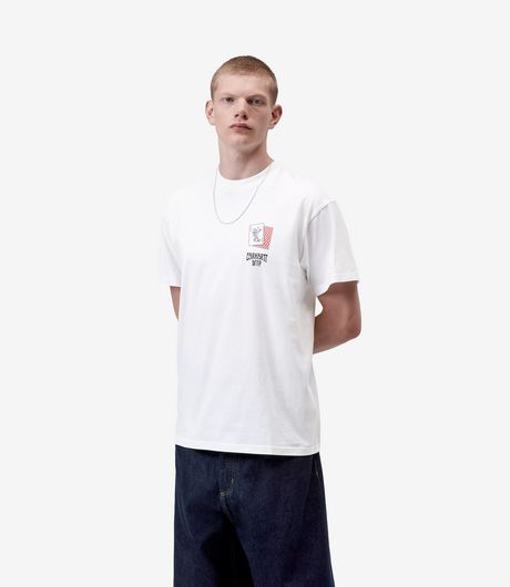Carhartt WIP S/S Playing Cards T-Shirt White