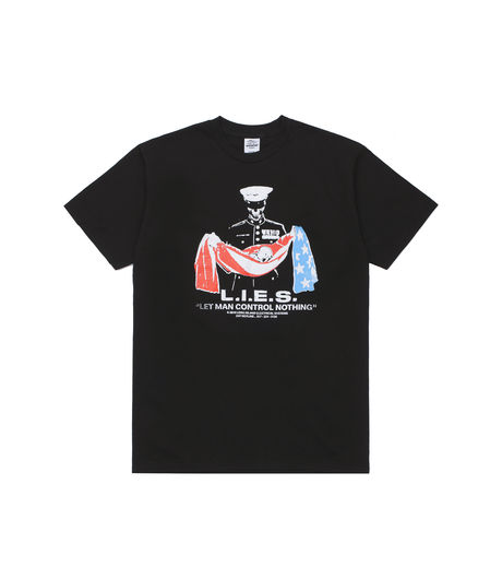 L.I.E.S. Records Aborted Mission Tt-Shirt Black