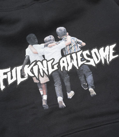 Fucking Awesome Friends Hood Black