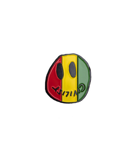 Civilist Smiler Pin Rasta 