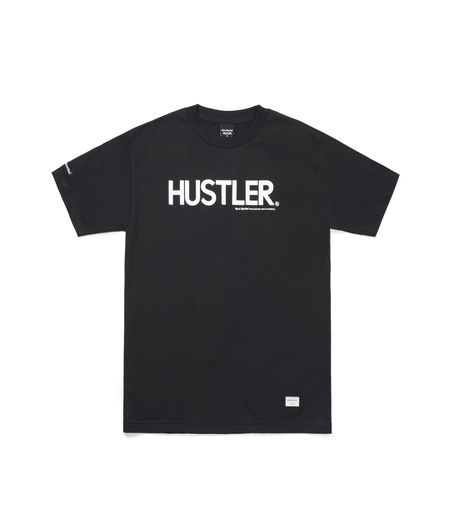 40's & Shorties x Hustler Logo Tee Black