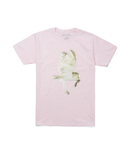 Fucking Awesome Owl Tee Pink