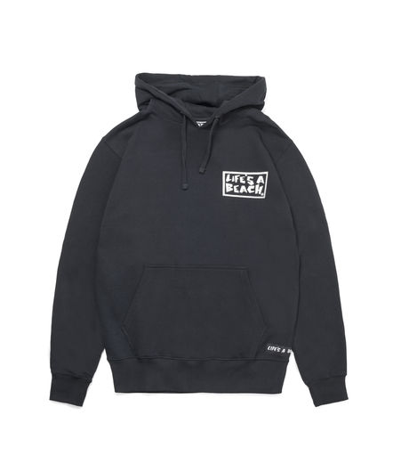 Life's a Beach Linear Hood Black
