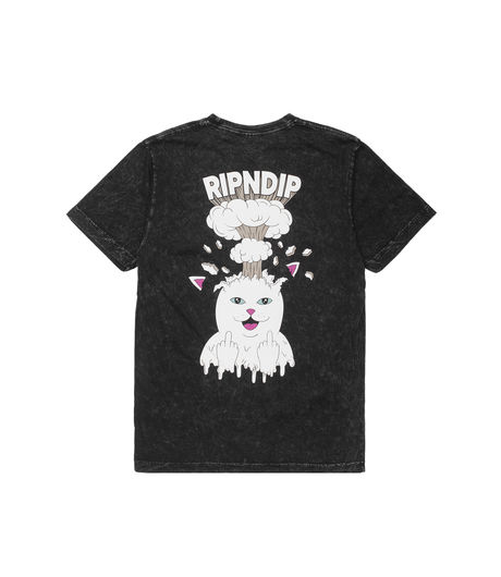 Ripndip Mind Blown Tee Black Mineral Wash 