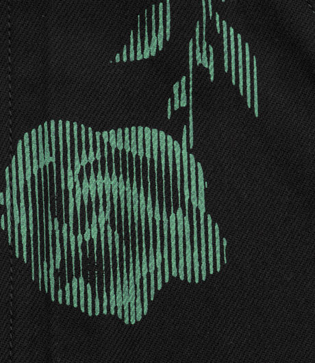 Aries Zip Rose Jacket Black