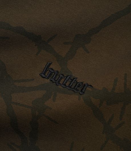 Butter Goods Wired Zip-Thru Hood Fudge