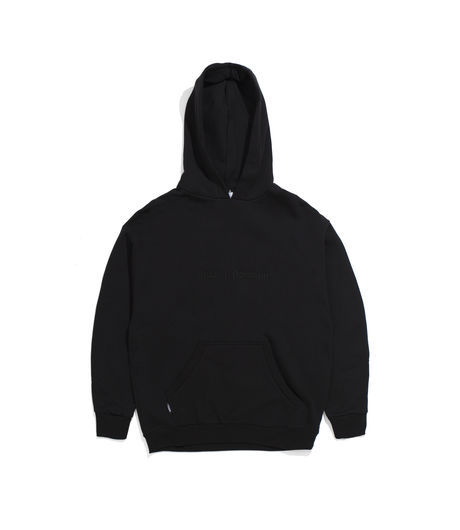 Gosha Rubchinskiy Hooded Sweatshirt with Embroidery "Save and Survive" Black