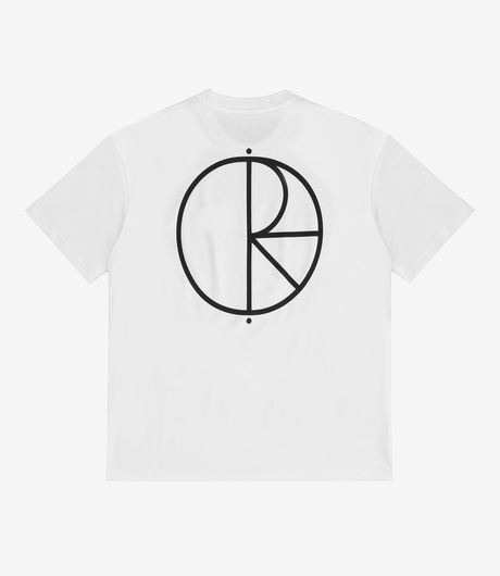 Polar Skate Co Stroke Logo Tee White