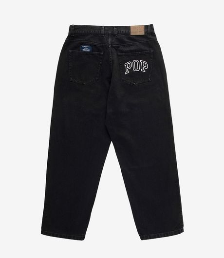 POP Trading Company DRS Denim Arch Pants Rinsed Black