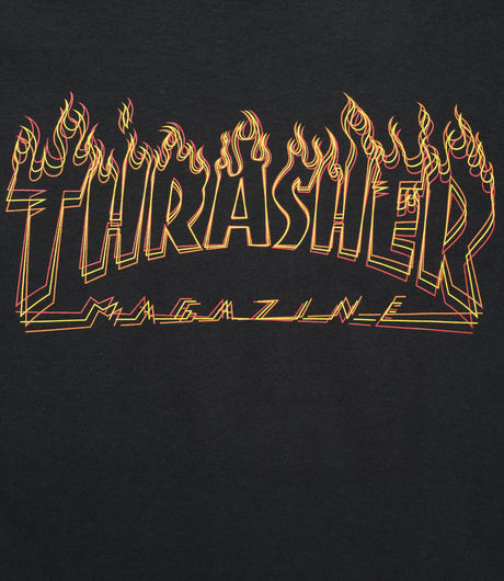 Thrasher Richert Logo T-Shirt Black