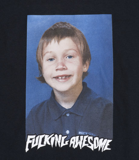 Fucking Awesome Elijah Class Photo Tee Black
