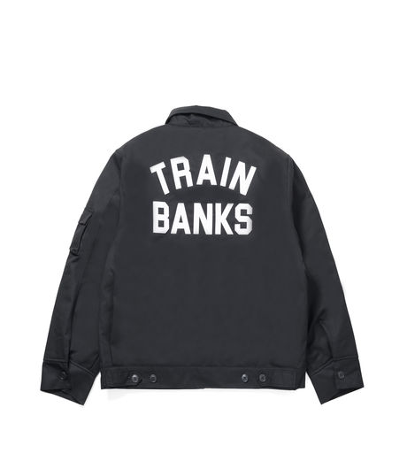 Polar Skate Co Train Banks Jacket Black