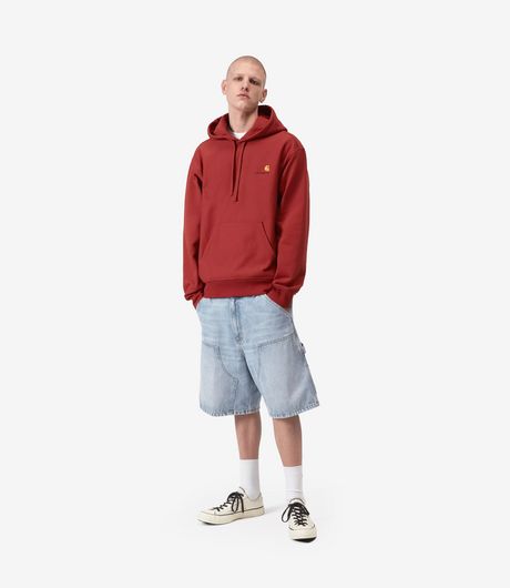 Carhartt WIP OG Double Knee Short Smith Denim Blue Heavy Worn Bleached