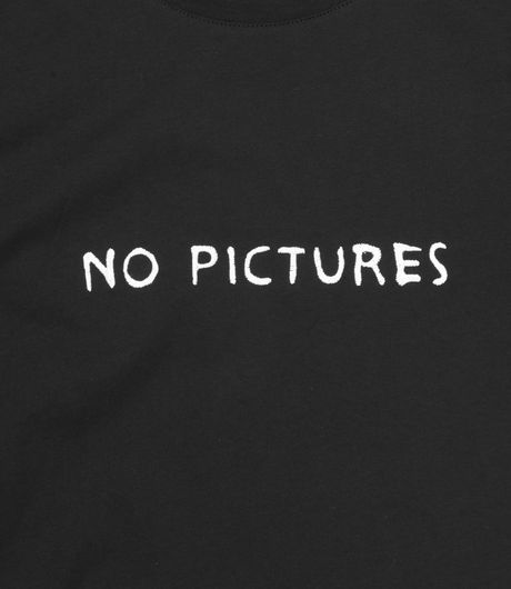 NASASEASONS No Picture T-Shirt Black