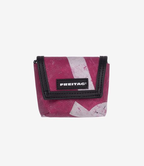 FREITAG F213 MINI MESSENGER Key Holder Fuchsia/White 1