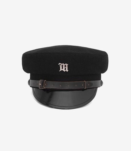MISBHV Monogram Gavroche Cap Black