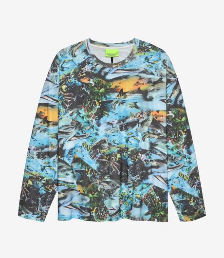 New Amsterdam Surf Association Dolphin Longsleeve AOP