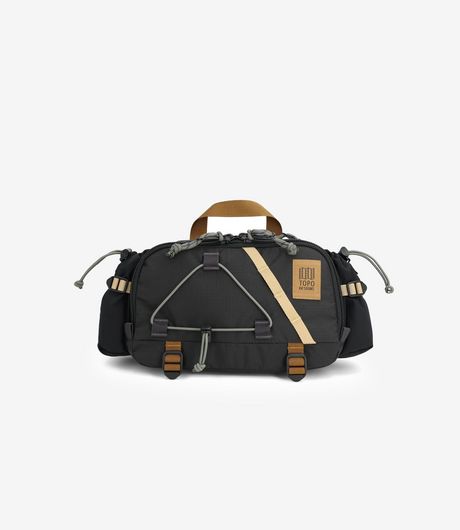 Topo Designs Mountain Hydro Hip Pack Black/Neutral