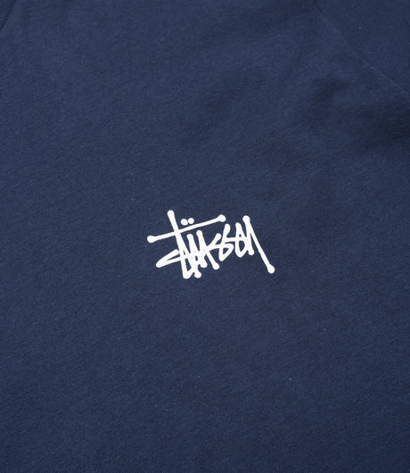 Stussy Basic Stussy Tee Navy