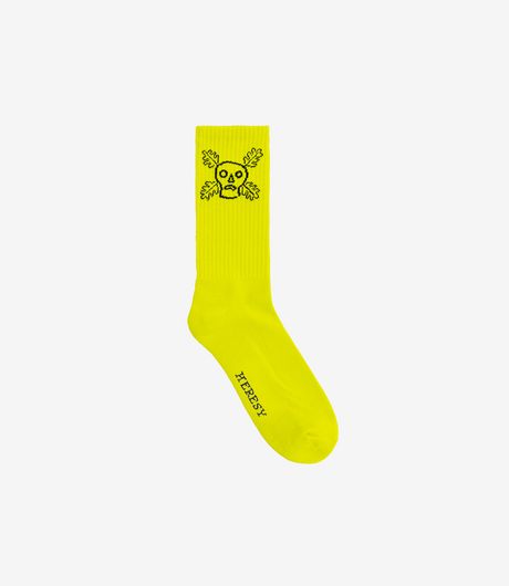 Heresy Green Man Socks Green