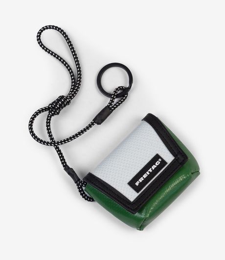 Freitag F213 Mini Messenger Key Holder Green/White